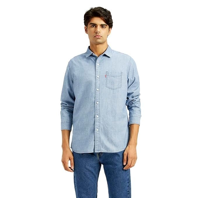 Levi’s Men’s Solid Slim Fit Shirt