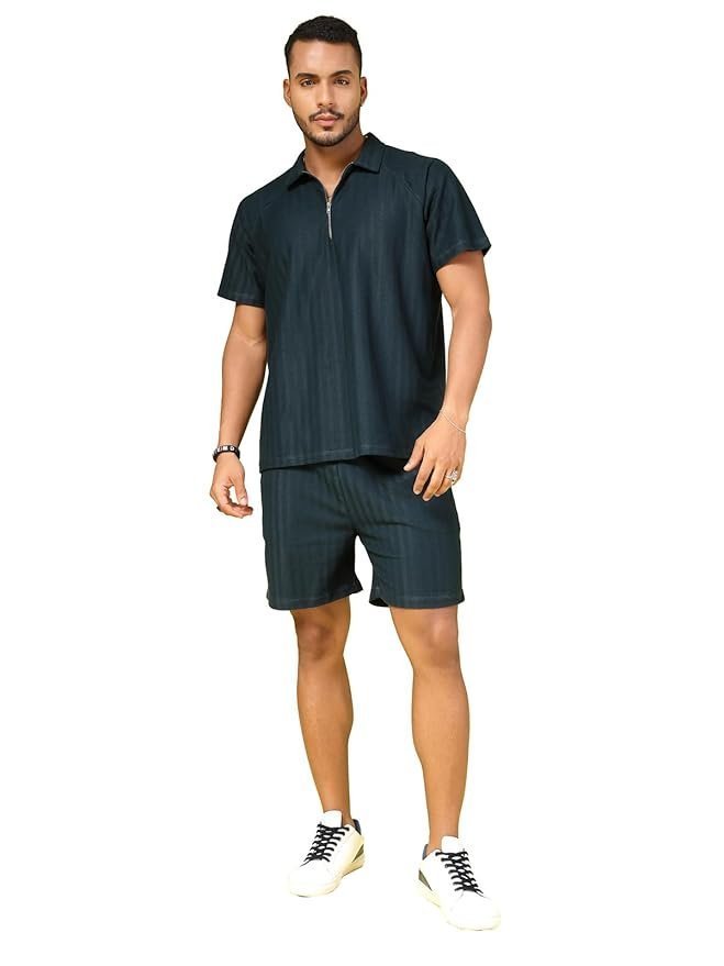 Rigo Oversized Co-ord Set for Men | Night Suit Set for Men | Lounge-wear Nightdress Pajama Set for Mens & Boys | Night Wear, Beach Wear, Vacation Wear