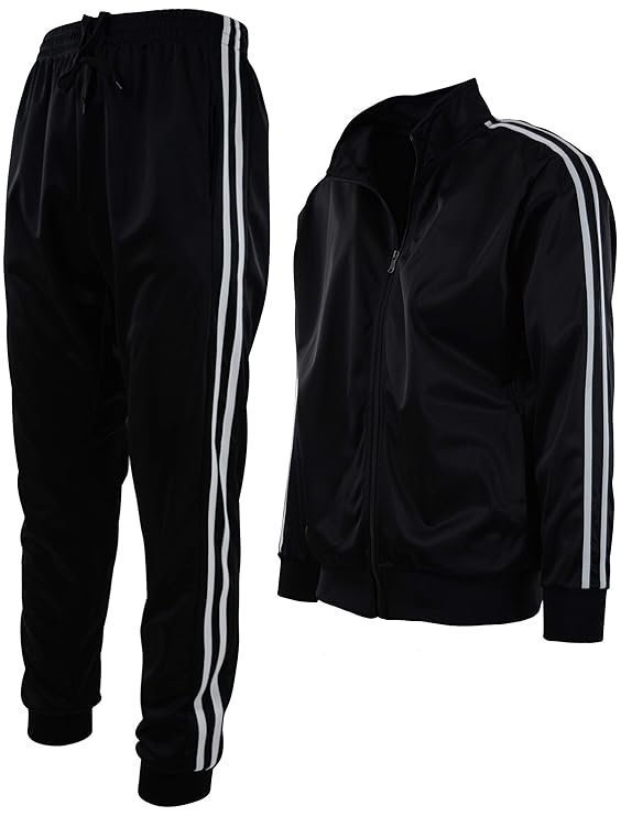ChoiceApparel Mens Athletic 2 Piece Tracksuit Set