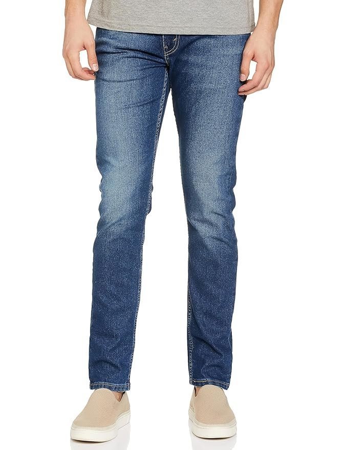 Levi’s Men’s 512 Slim Tapered Fit Mid Rise Blue Jeans