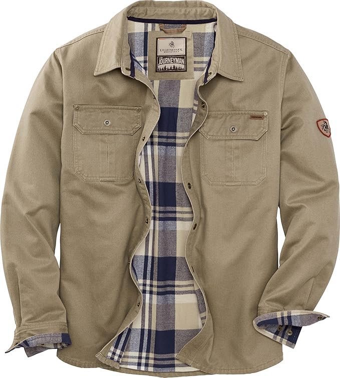 Legendary Whitetails Men’s Buck Camp Flannel Shirt