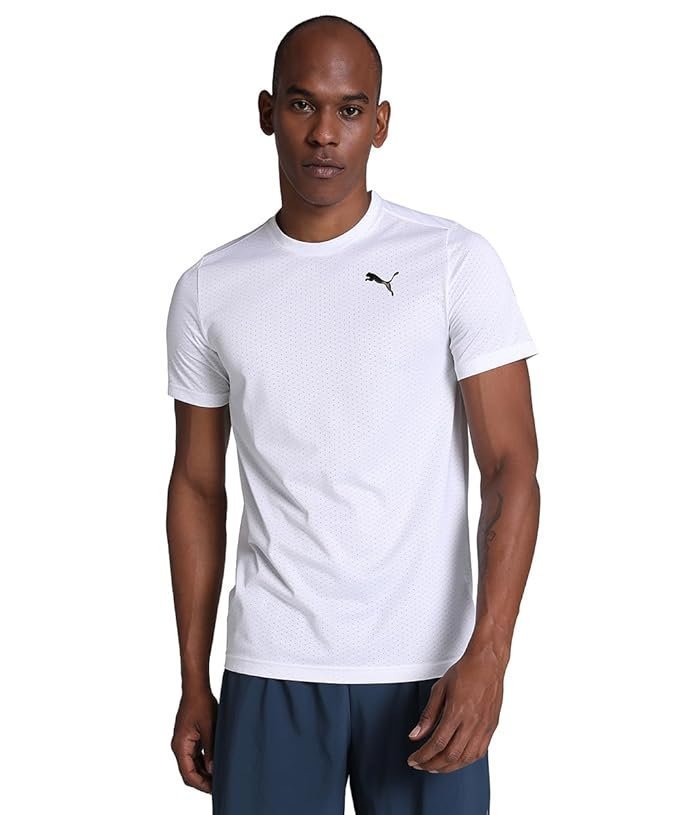 Puma Men’s Solid Regular Fit T-Shirt