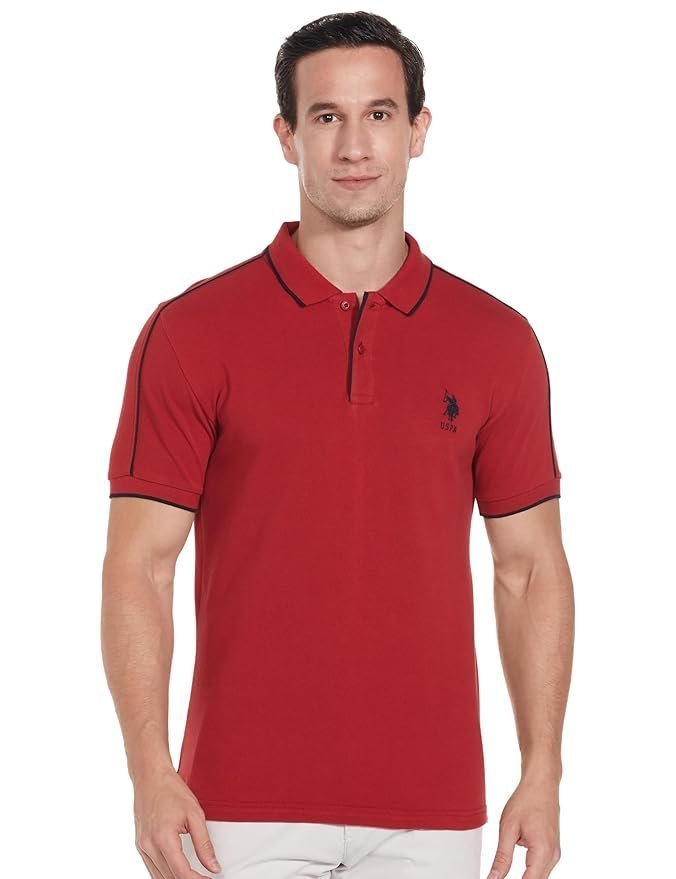 U. S. POLO ASSN. Men’s Solid Slim Fit Polo Shirt
