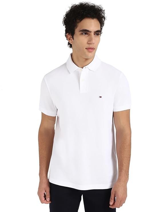 Tommy Hilfiger Men’s Solid Regular Fit T-Shirt