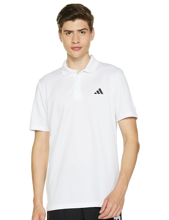 adidas Men’s Geometric Regular Fit Polo Shirt