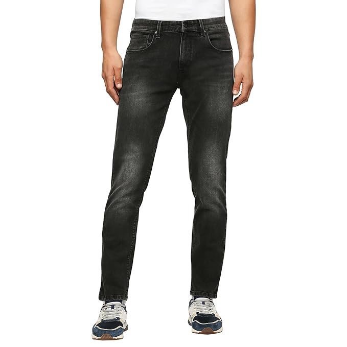 Pepe Jeans Men’s Regular Fit Mid Rise Jeans