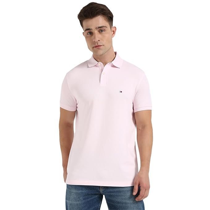 Tommy Hilfiger Men’s Solid Regular Fit T-Shirt
