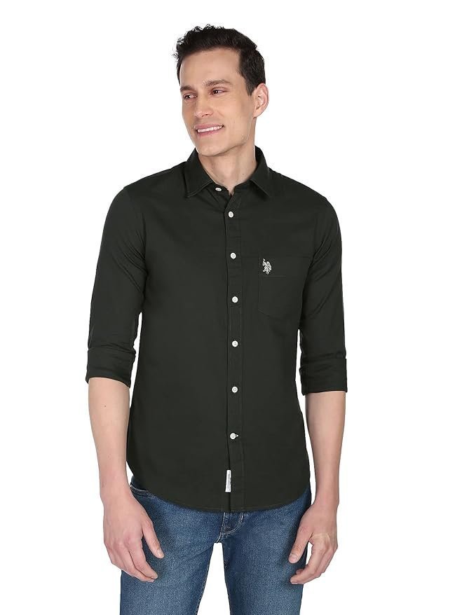 U.S. POLO ASSN. Men’s Cotton Regular Fit Shirt