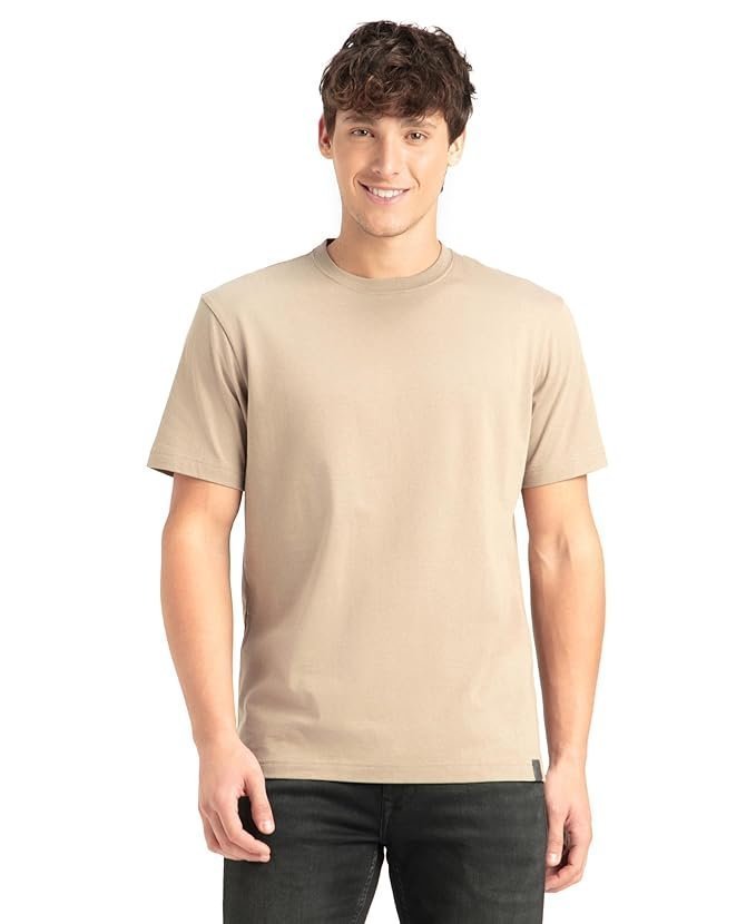 Jockey 2714 Men’s Super Combed Cotton Rich Solid Round Neck Regular Fit Half Sleeve T-Shirt
