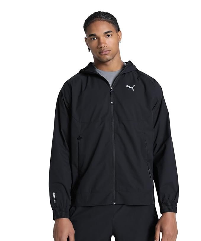 Puma Men’s Polyester Standard Length A-Line Coat